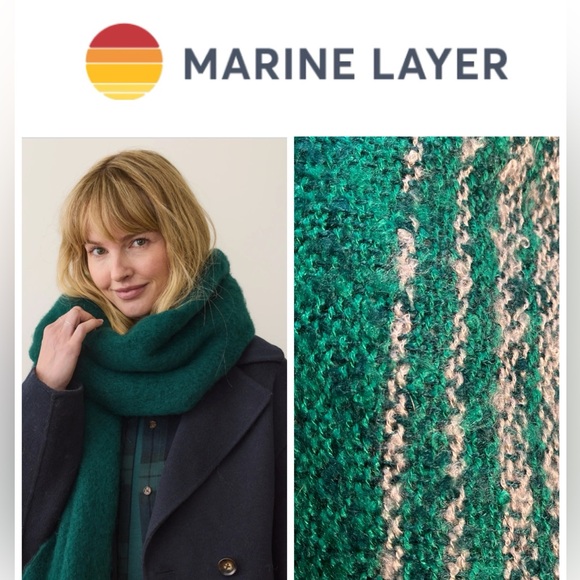 Marine Layer Accessories - Marine Layer Jewel Tone Travel Scarf